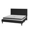 Flash Furniture King Size Black Fabric Platform Bed with Mattress SL-BM10-24-GG - alternate 10